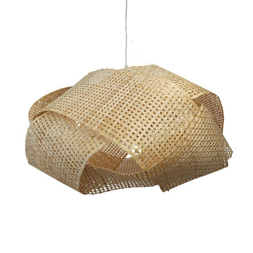 Bamboo Ribbon Pendant - Natural