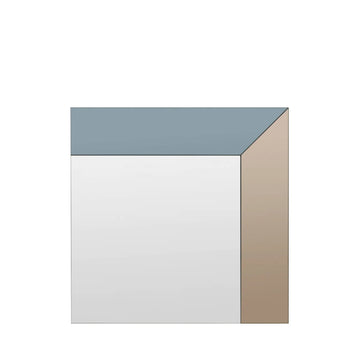 The Trio mirror from Broste Copenhagen at Chambers Design, is a graphical interplay of clear glass with smoke and tea toned mirrored glass