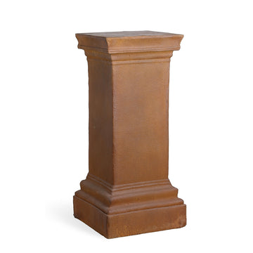 Available now at Chambers Design is The Hadrian Plinth in Terracotta