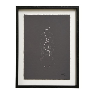 Framed Wall Art Isabell at Chambers Design Timaru.