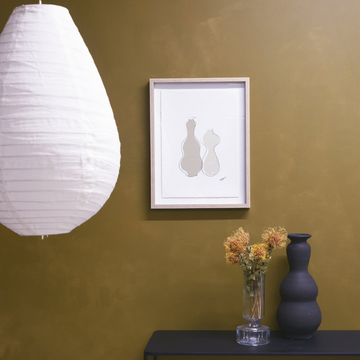 Framed Wall Art Violettas Drawing