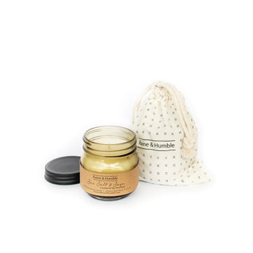 A weekend at the beach! This bright, fresh perfume will enliven your senses and bring back memories of long winter walks on the beach. To cut waste and protect the environment, all Raine and Humble scent products come in recyclable or reusable packaging.