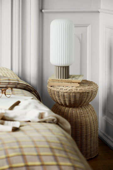 BROSTE Lighting Lolly Table Lamp Tall Sand/White