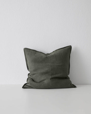 Khaki is an excellent colour choice within our collection of  Como cushions. Como cushions are crafted from the highest quality European Linen sourced from France and Italy and stonewashed for a luxuriously soft vintage feel.