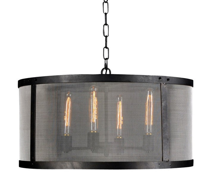 Round Industrial Hanging light, from Chambers Design