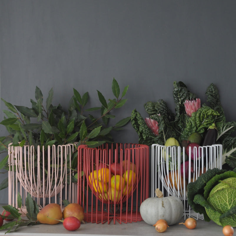 Contemporary wire fruit bowl from Chambers Design