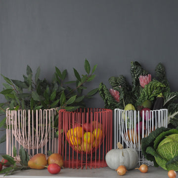 Contemporary wire fruit bowl from Chambers Design
