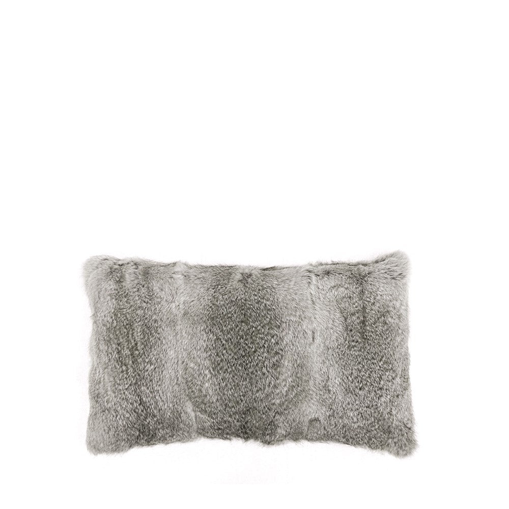 Just in time for winter the Artic Rabbit Cushion Full Skin Grey from Chambers Design Timaru