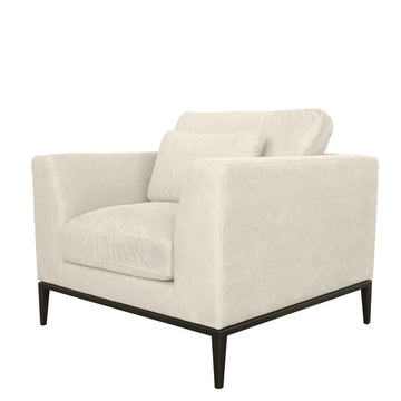 Tyson Armchair - Sand from Chambers Design Timaru.