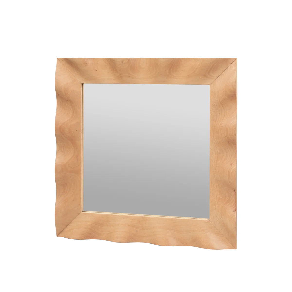 Available now at Chambers Design - The Wavy Mirror from Broste Copenhagen. This mirror has a natural coloured Beech wood frame, with a wavy texture to attract the eye.