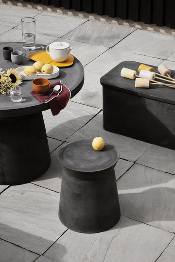 BROSTE Table Fiber Small Charcoal Grey