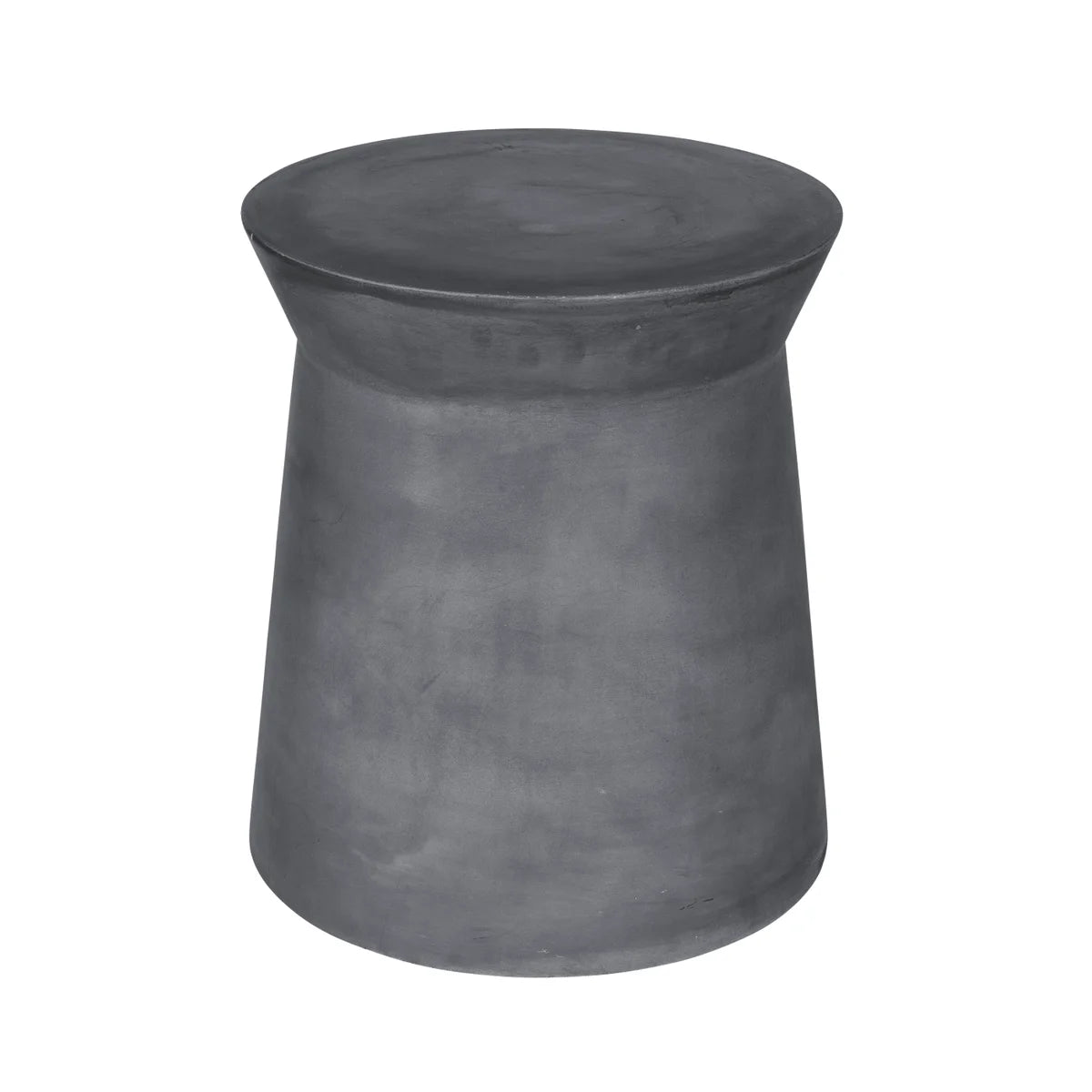 BROSTE Stool Fiber Charcoal Grey Now at Chambers Design The Fibre Table, from Broste Copenhagen is made from fibre-clay.