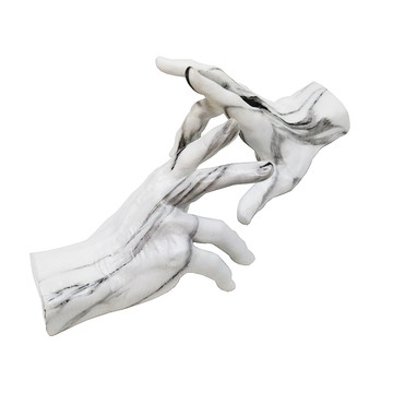 Marble Hands Bookends