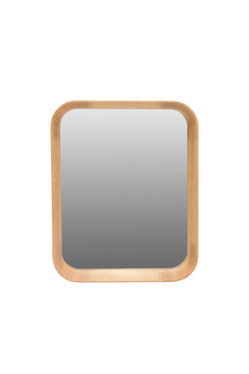 Framed Rectangular Mirror - Natural Oak