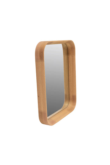 Framed Rectangular Mirror - Natural Oak