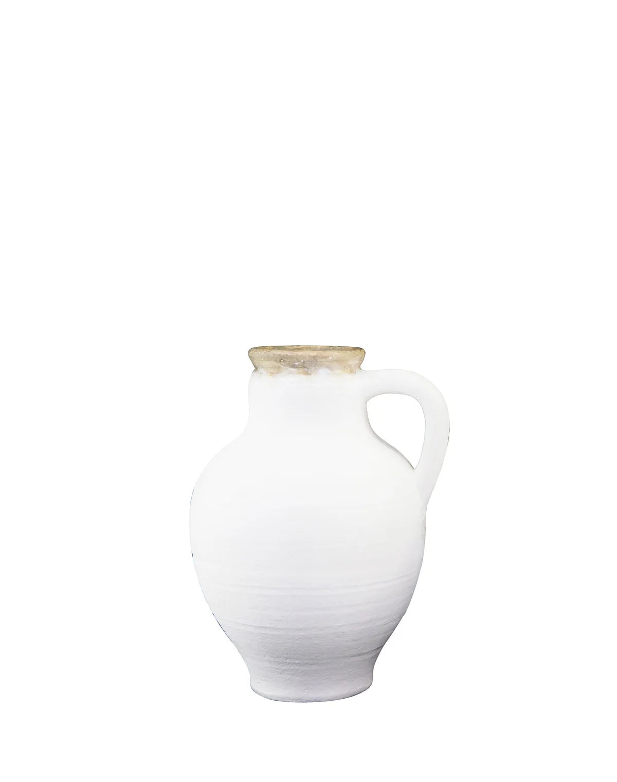 Tuscan One Handle Carafe - White at Chambers Design Timaru