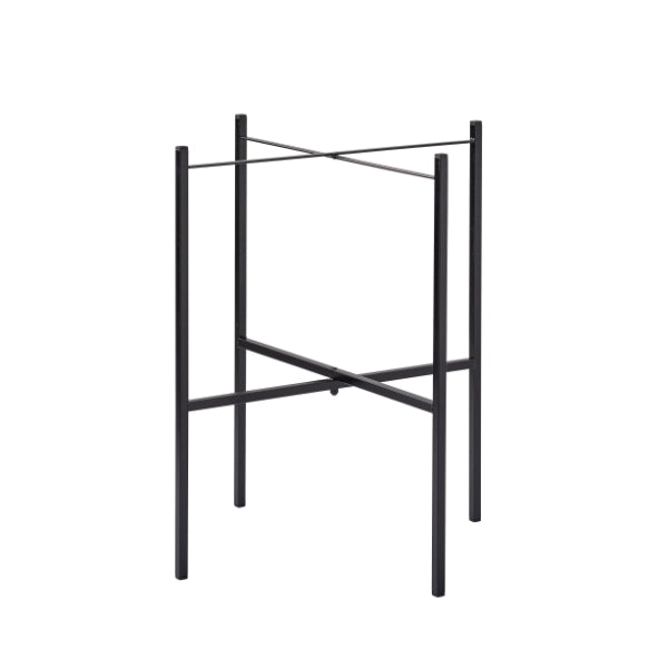 Beautifully designed Emma J Stapley Powder-coated black steel foldable table legs. Made in Sweden bought to you from Chambers Design.Tray not included.&nbsp;Please allow up to 2 weeks for shipping as this is an international product.