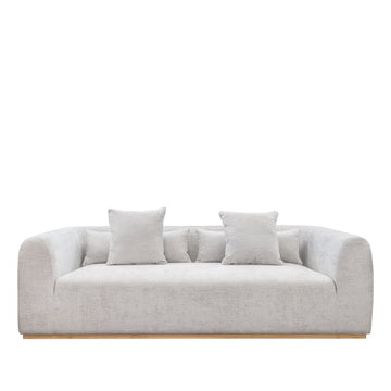 Melrose 3 Seater Sofa - Baltic Cement at Chambers Design Timaru.