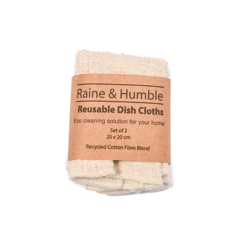 The Raine & Humble Waffle Dish Cloths from Chambers Design Are soft and lovely, and each set comes with two reusable dish cloths. The large size and texture of the fabric make doing dishes and wiping down benches a breeze.