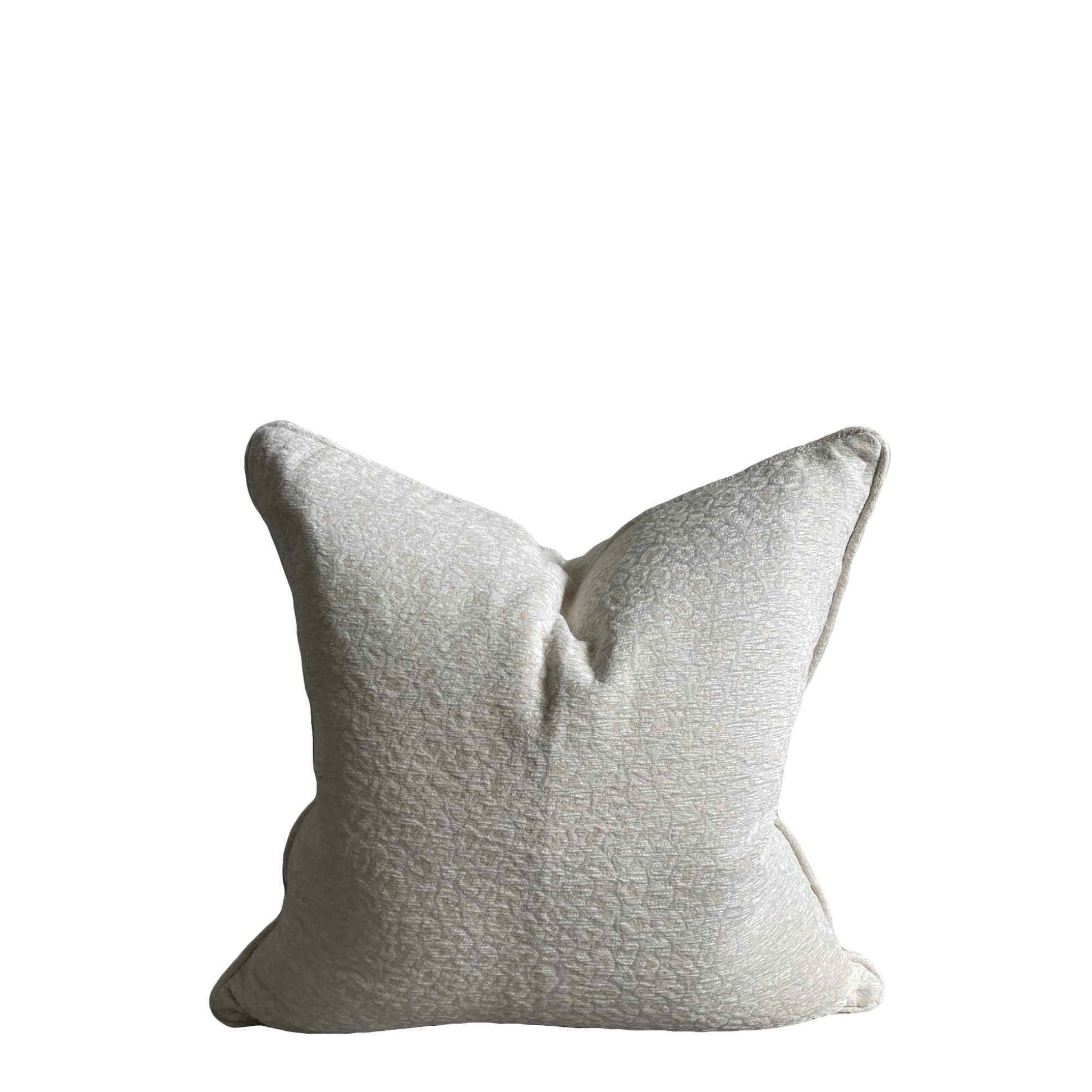 Off White Leopard Cushion, from Chambers Design 