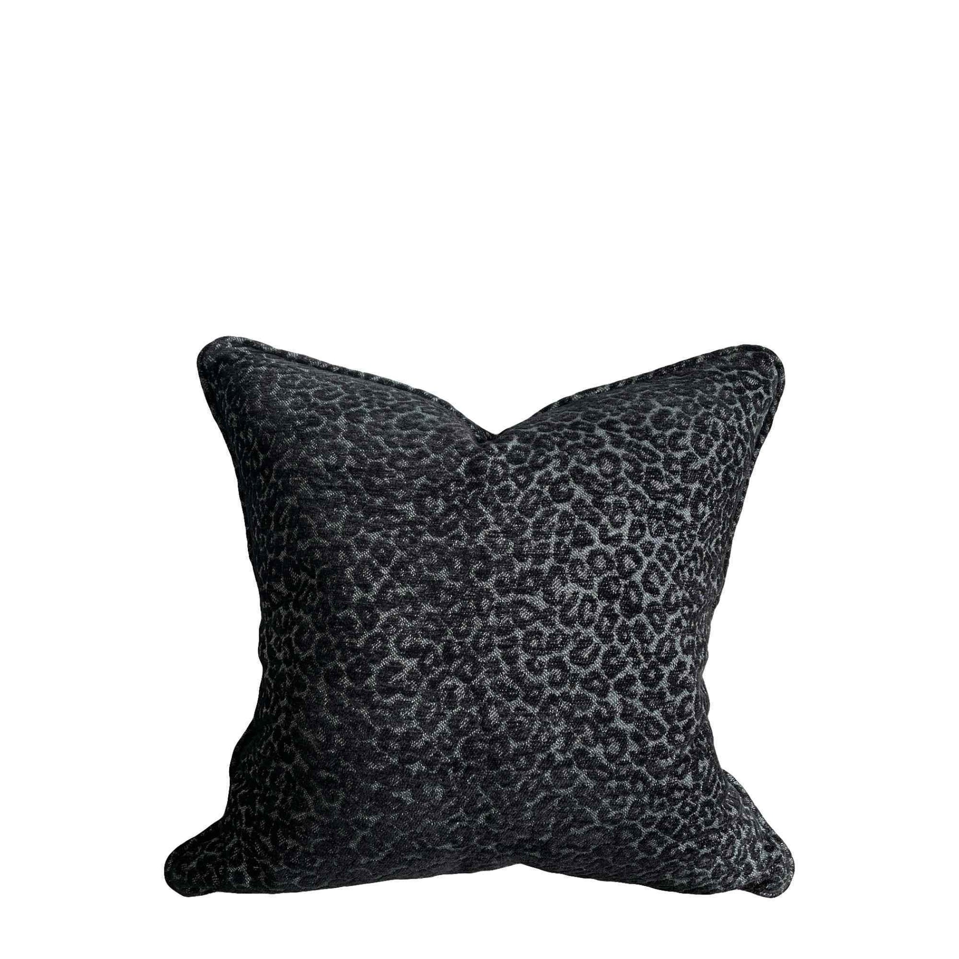 Black Leopard Cushion, from Chambers Design