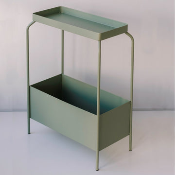 Metal planter stand