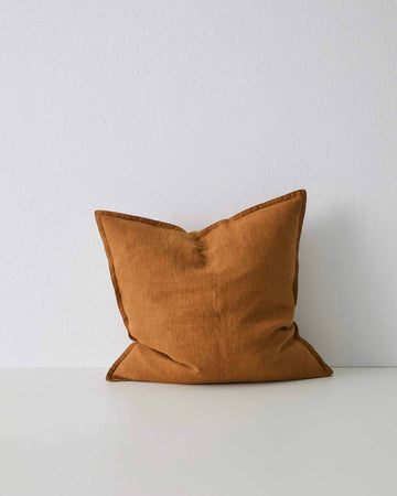 Introducing the luxurious Como Cushion from Europe.  Stonewashed for a luxuriously soft vintage feel. Sized at 40cm x 60cm, 50cm x 50cm or 60cm x 60cm, 