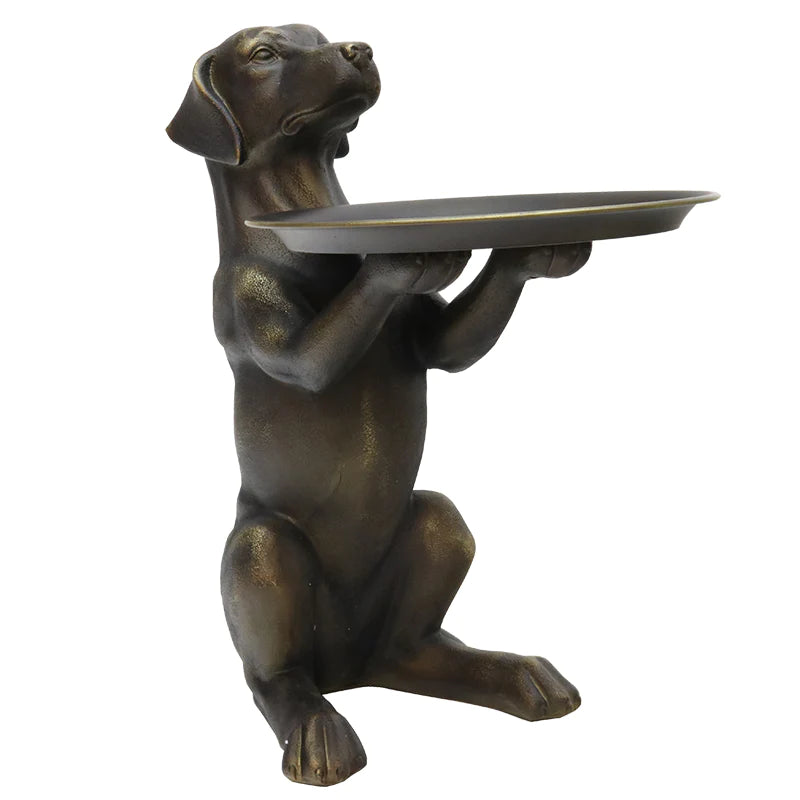 We are obsessed with this guy! This stylish serving Dog tray makes for a fun gift and a great feature for entertaining.