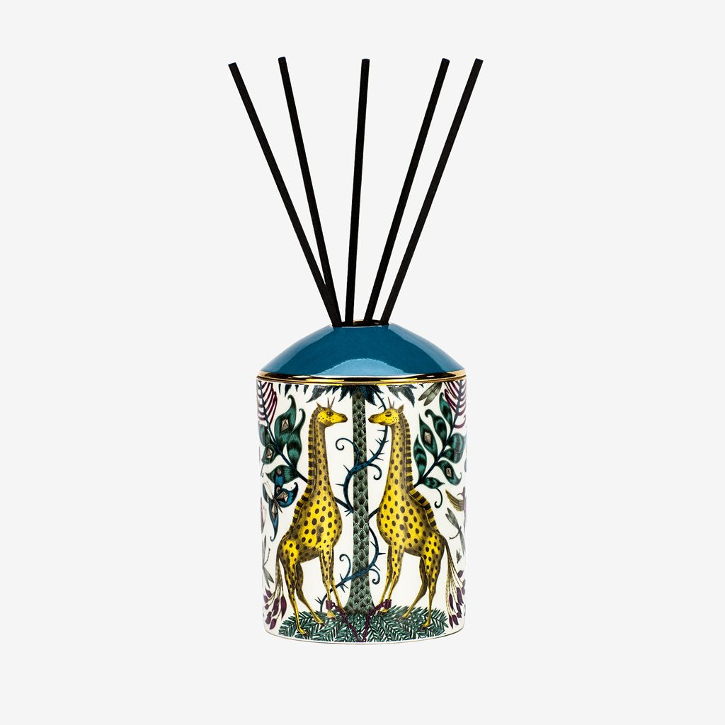 Emma J Shipley Kruger design. This Diffuser is in a bone china vessel with real gold details available now at Chambers Design