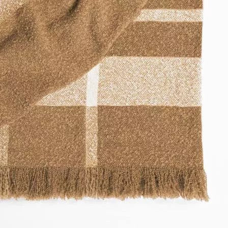 Weave Spruce throw ochre