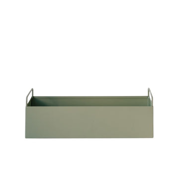 Metal planter box